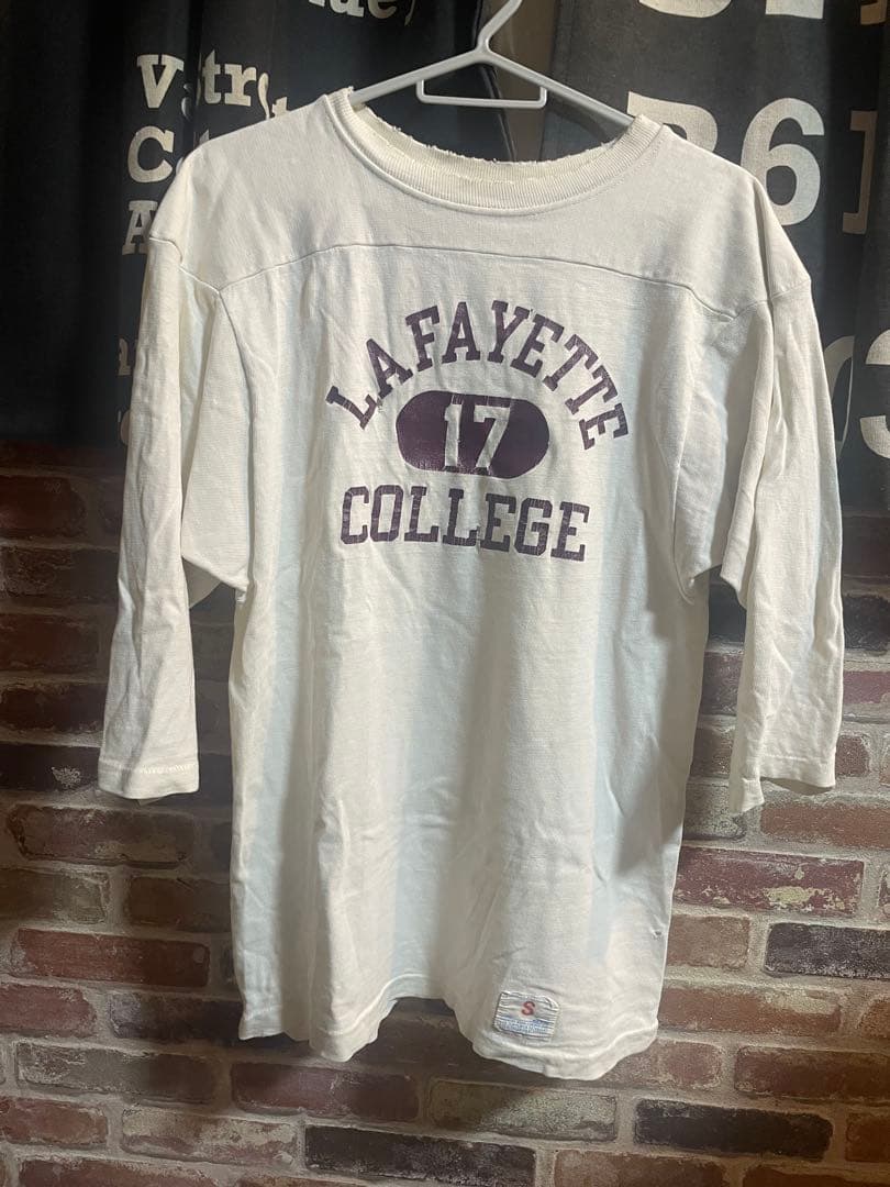 70年代　チャンピオン　フットボールTシャツ　バータグ　ビンテージ