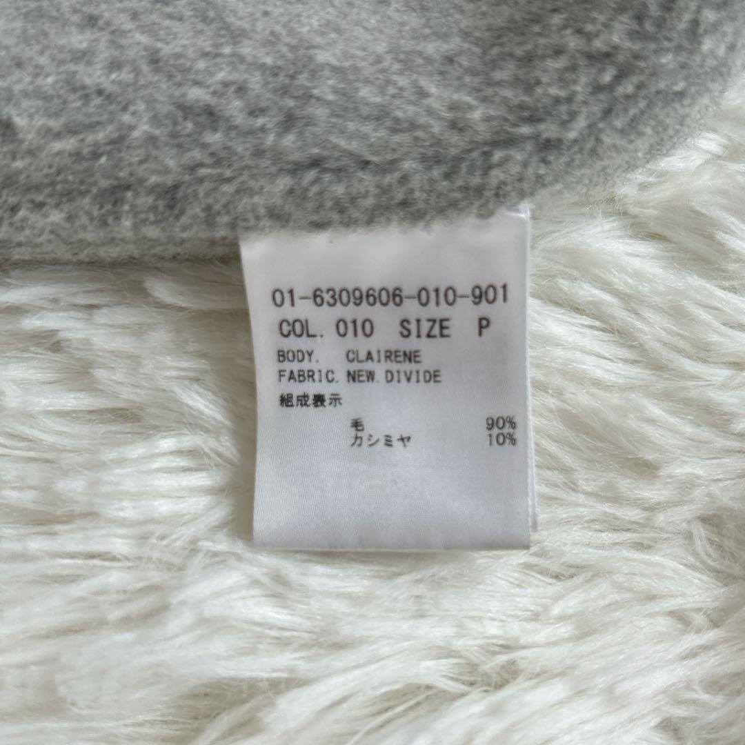 ✨美品✨セオリー ダブルフェイスコートミドル丈 ウールカシミヤ 小さいサイズ