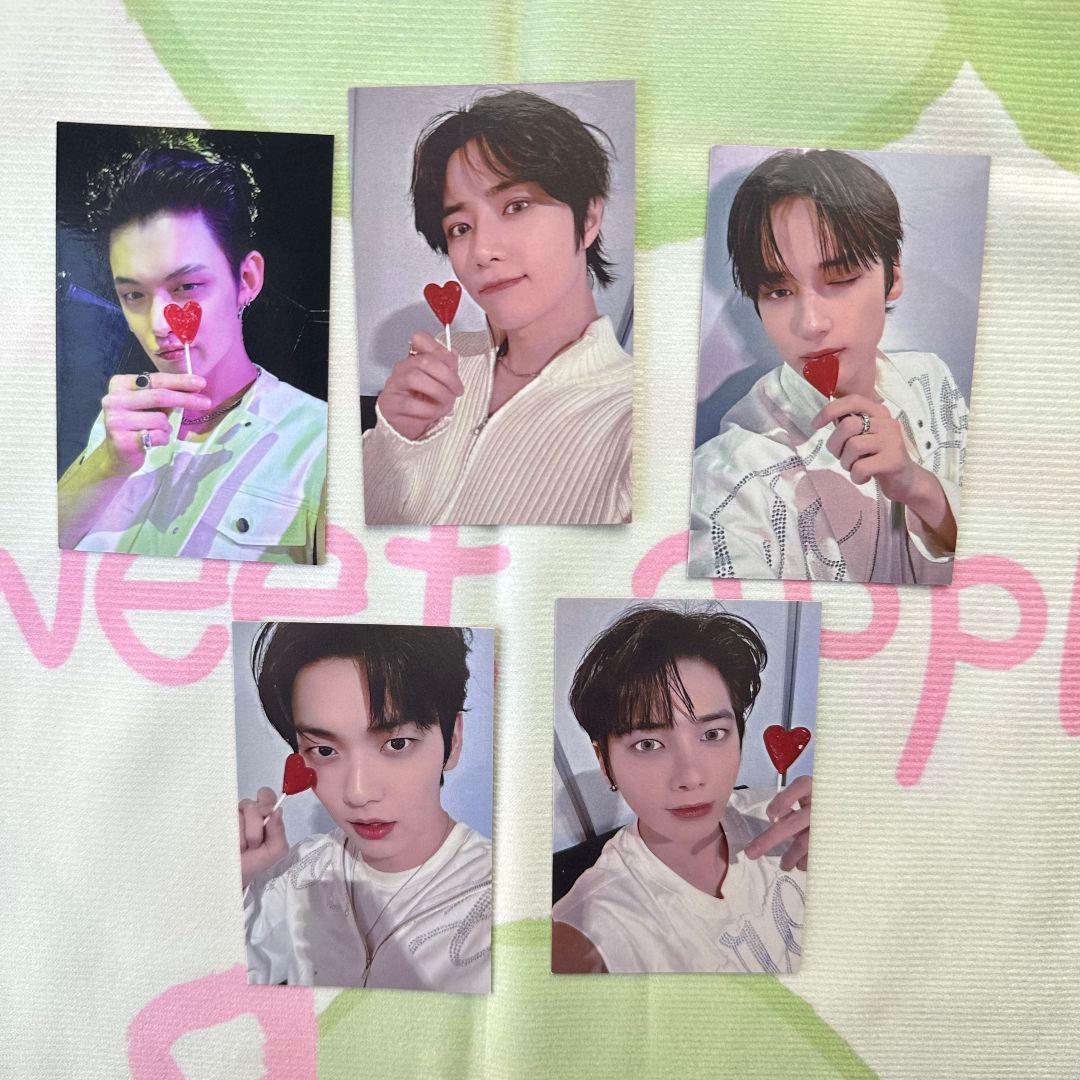 韓国 TXT Love Language 公開放送 トレカ 全員5枚