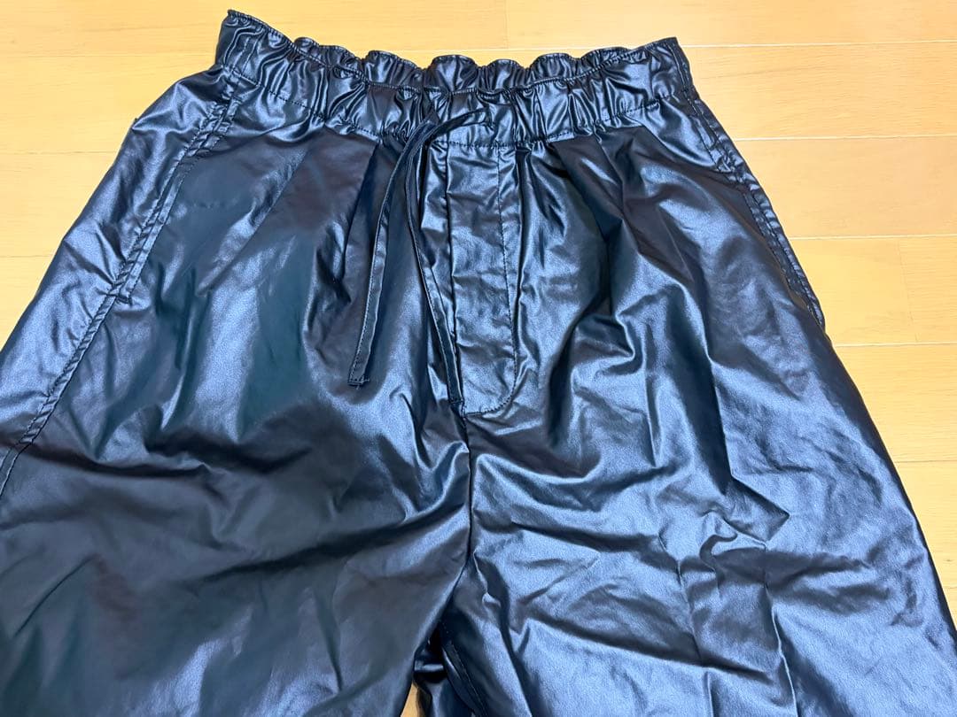 t*y様 YOKE レザーライクワイドレッグイージーパンツ 1 24AW