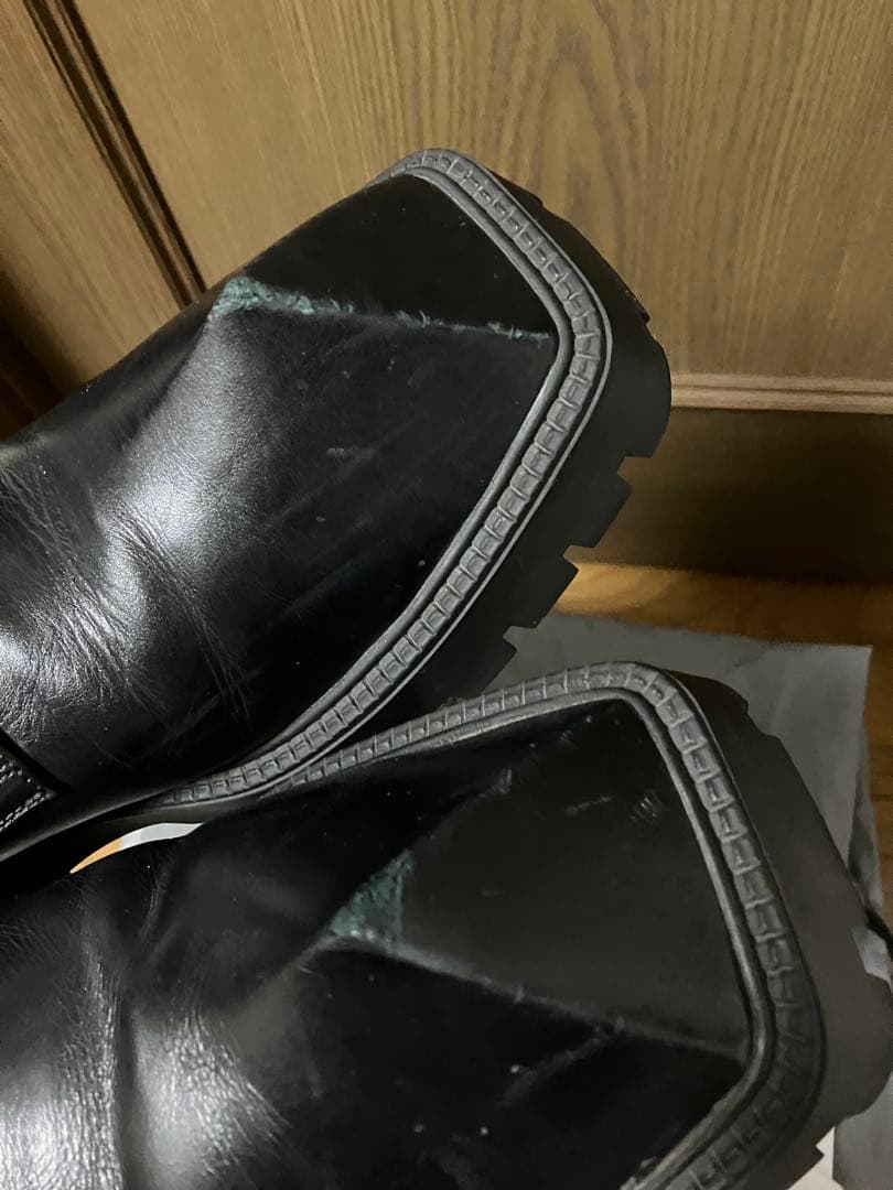 balenciaga rhino レザーダービー