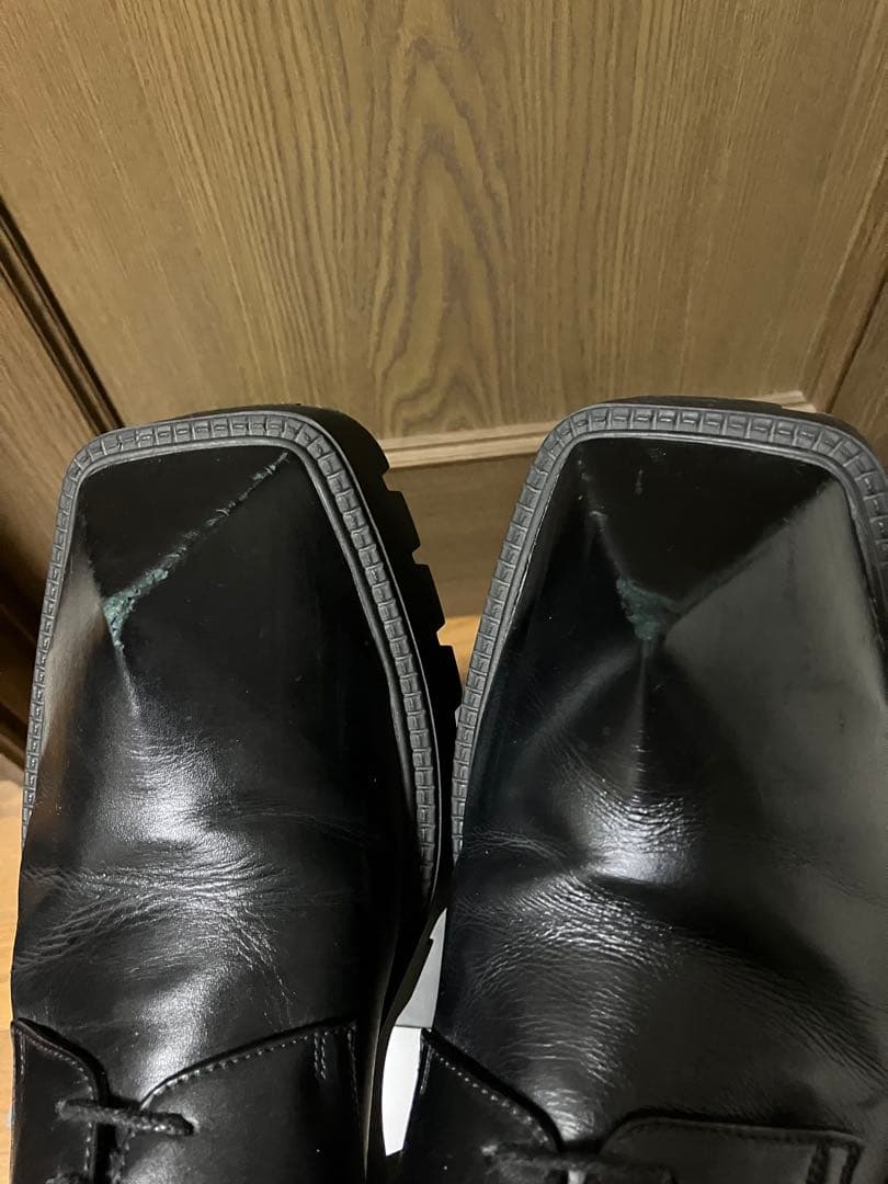 balenciaga rhino レザーダービー