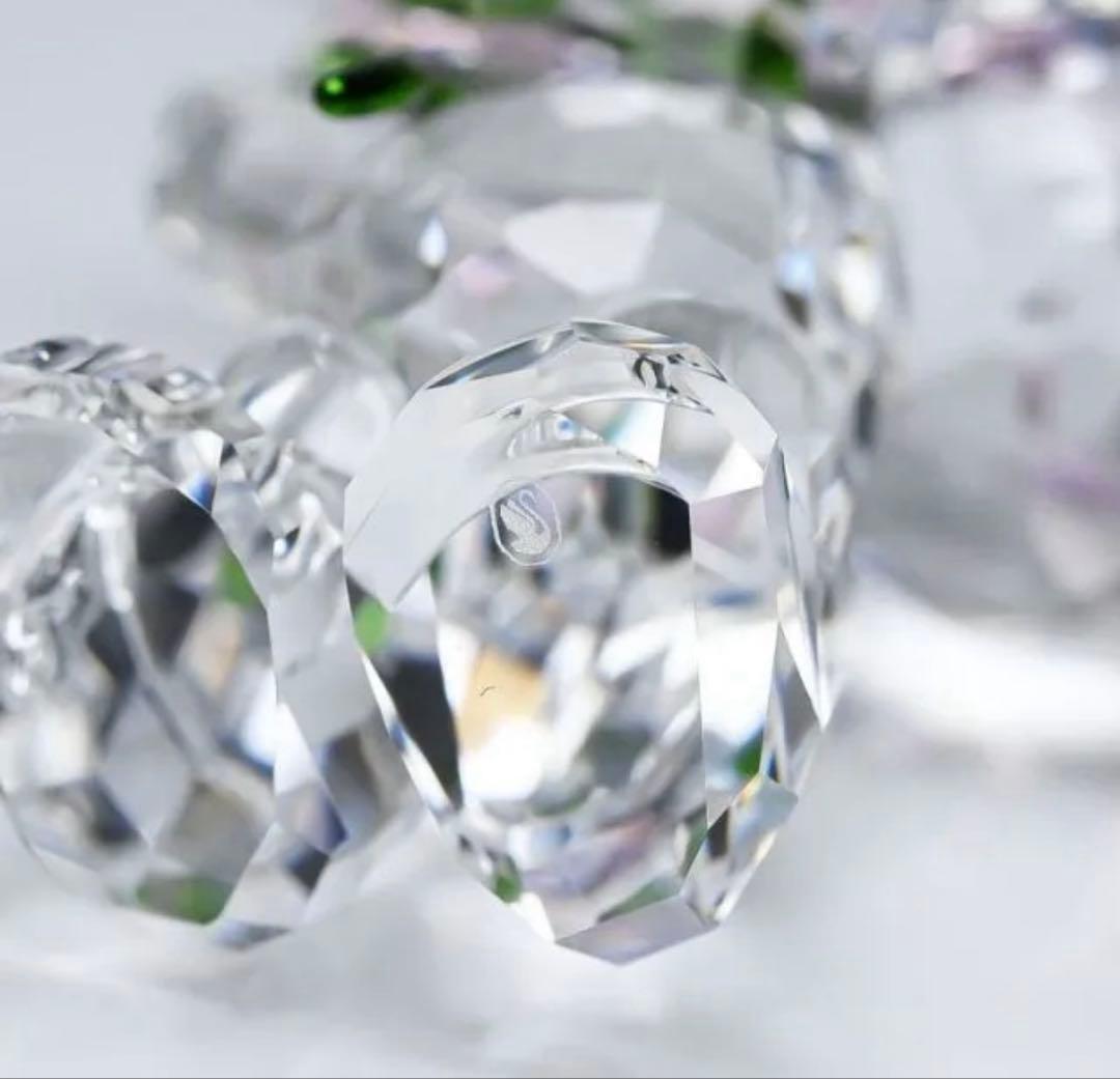 クリスベア　デイジー　ピンクのお花【スワロフスキー】