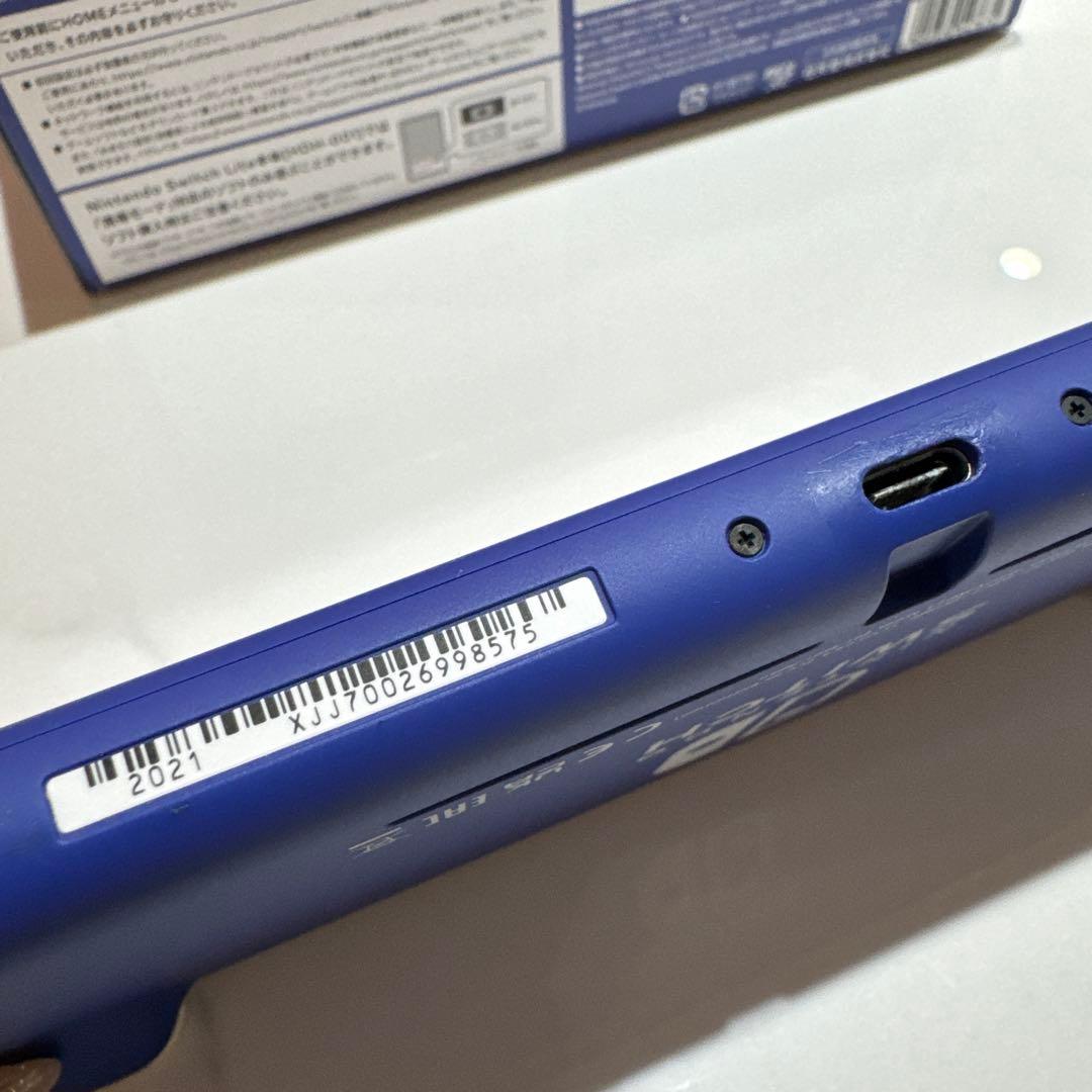 任天堂 SwitchLite 本体 ブルー microSD 512GB付