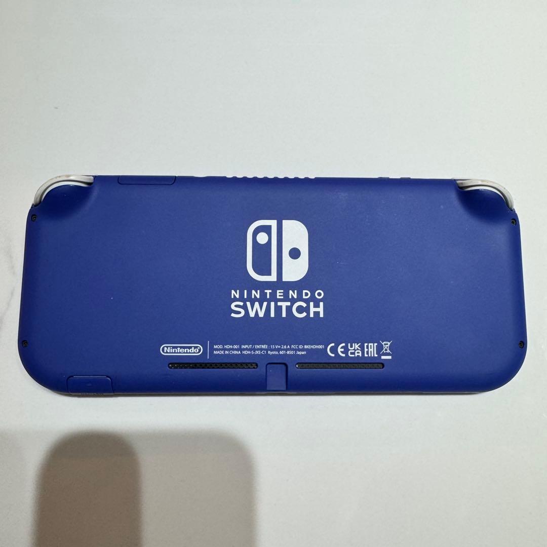 任天堂 SwitchLite 本体 ブルー microSD 512GB付