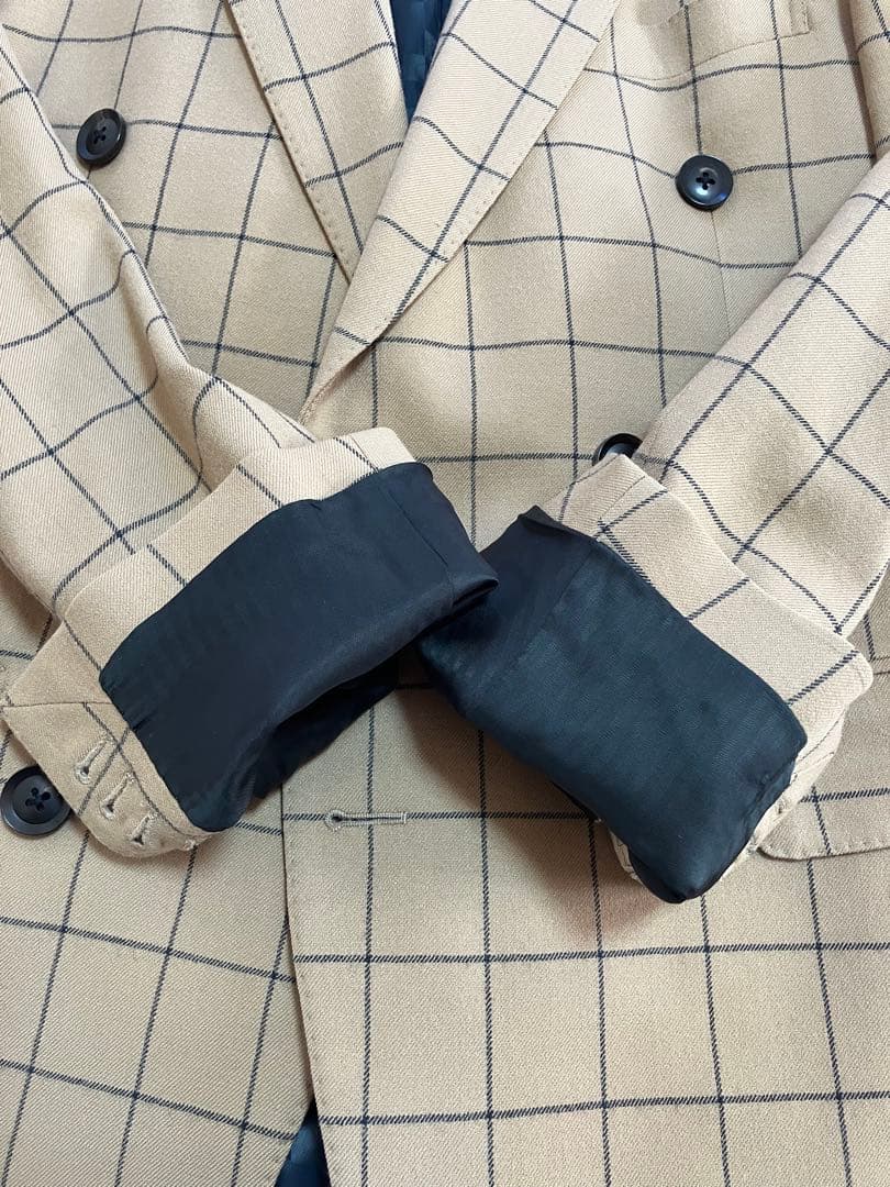 【2014AW】クラシックなダブルの3ピーススーツ（セットアップ）