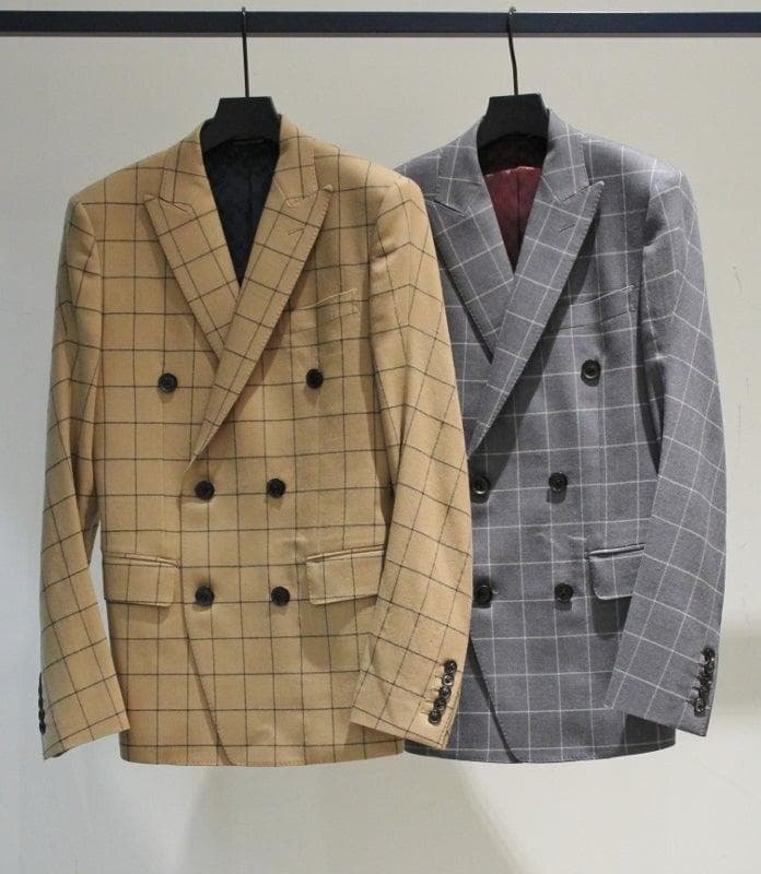 【2014AW】クラシックなダブルの3ピーススーツ（セットアップ）
