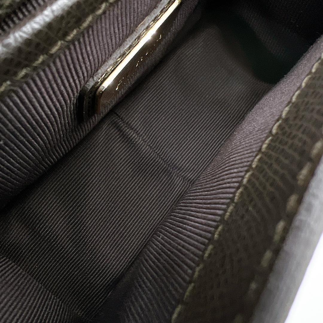 美品 FURLA メトロポリス ショルダーバッグ レオパードレザー f629