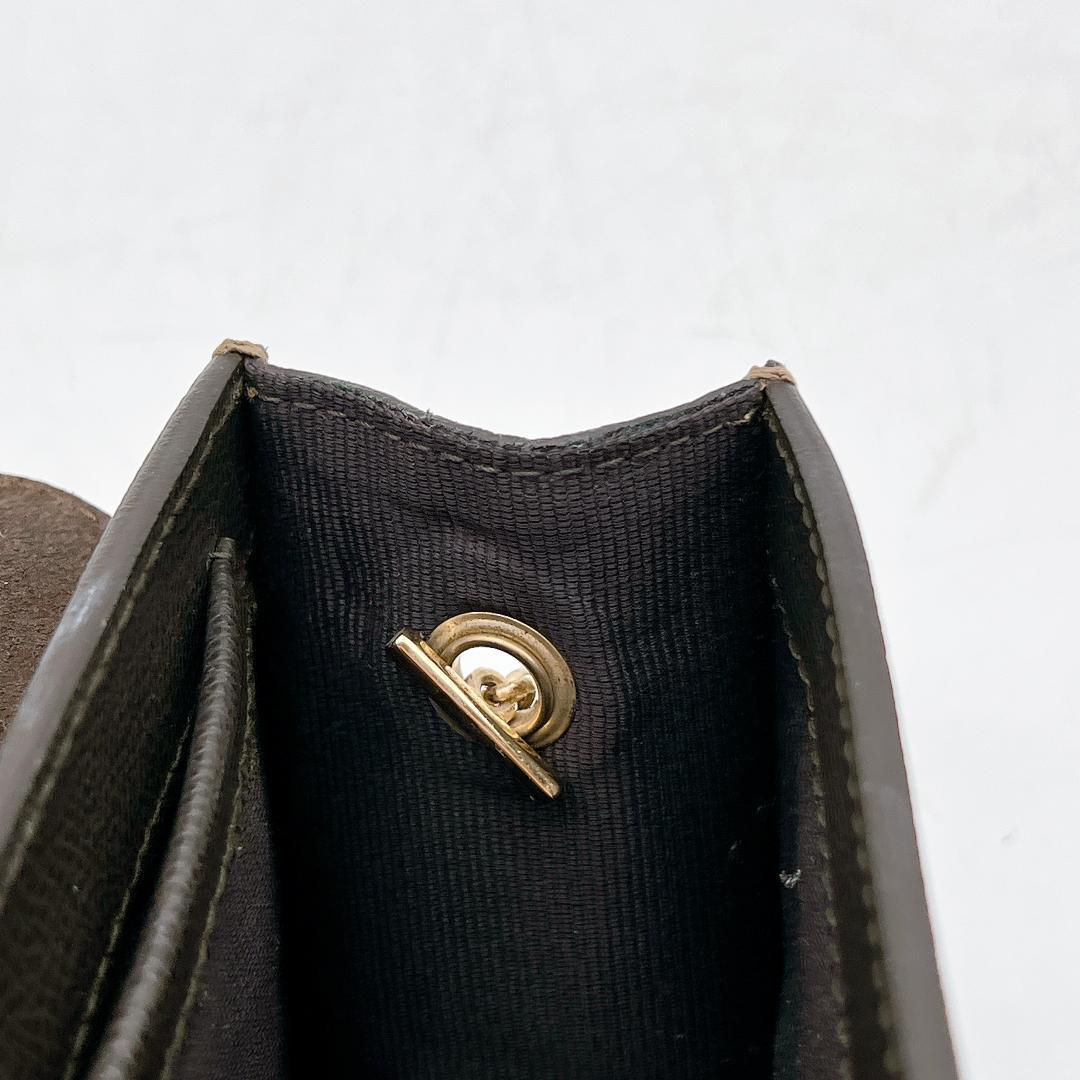 美品 FURLA メトロポリス ショルダーバッグ レオパードレザー f629