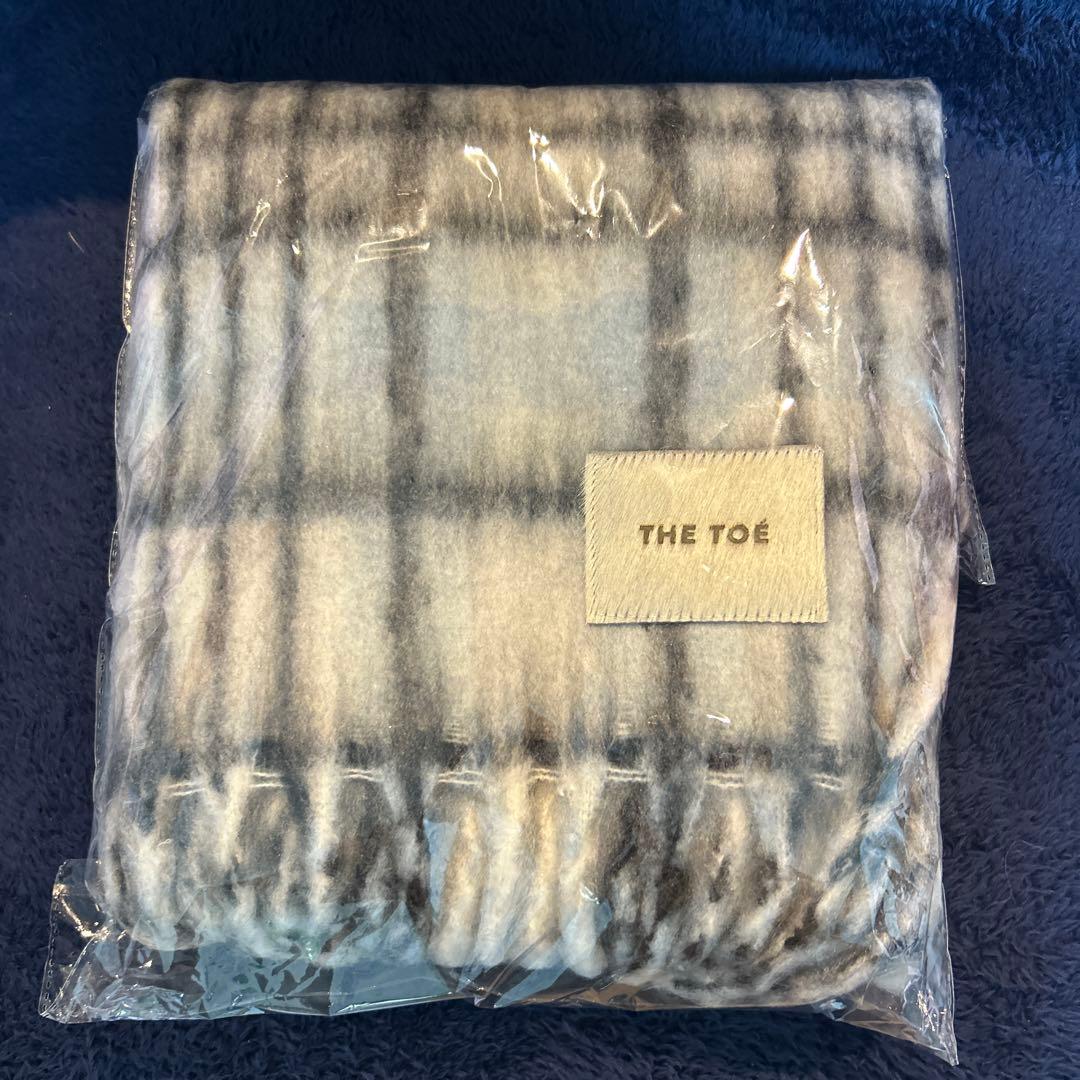 THE TOE チェック柄 マフラー