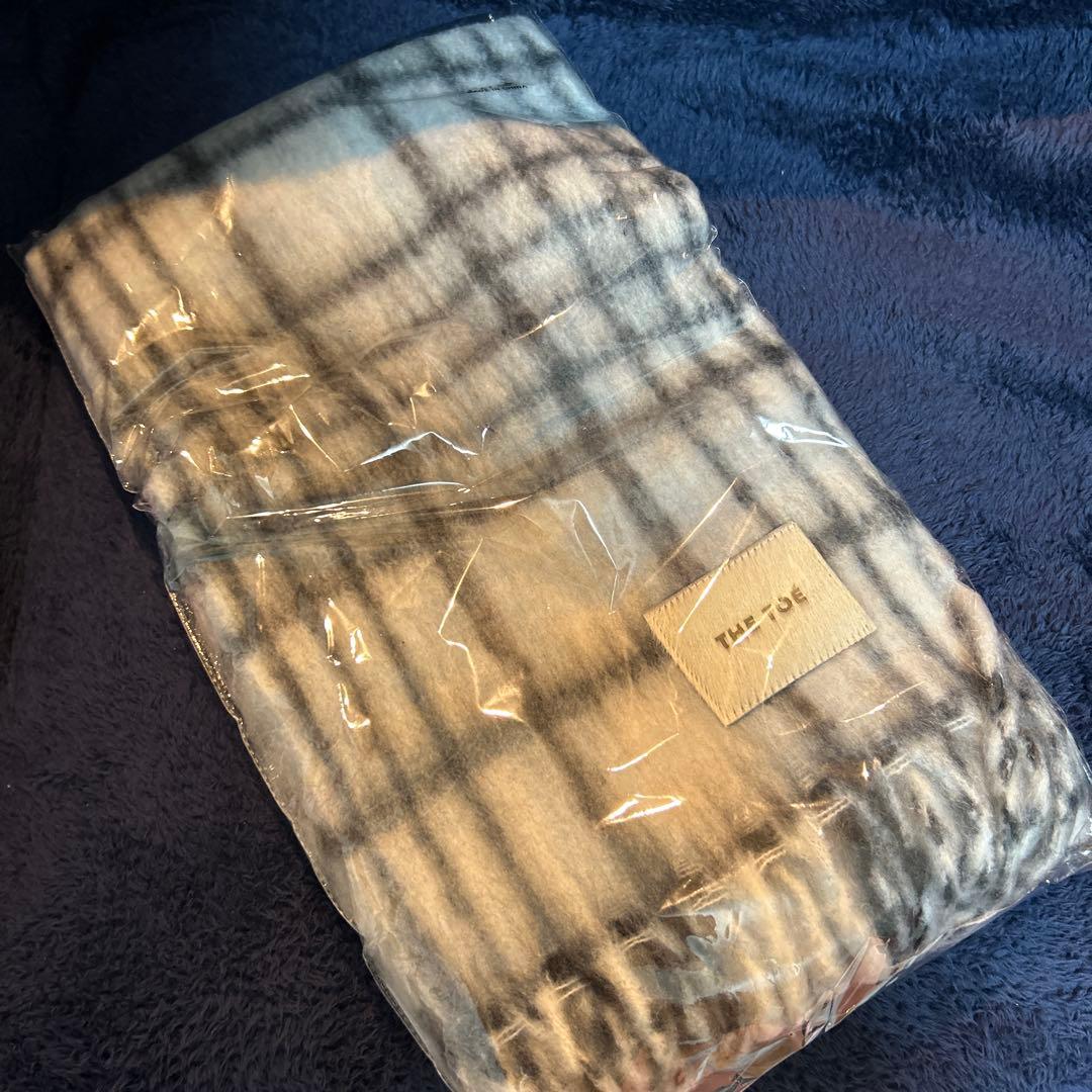 THE TOE チェック柄 マフラー