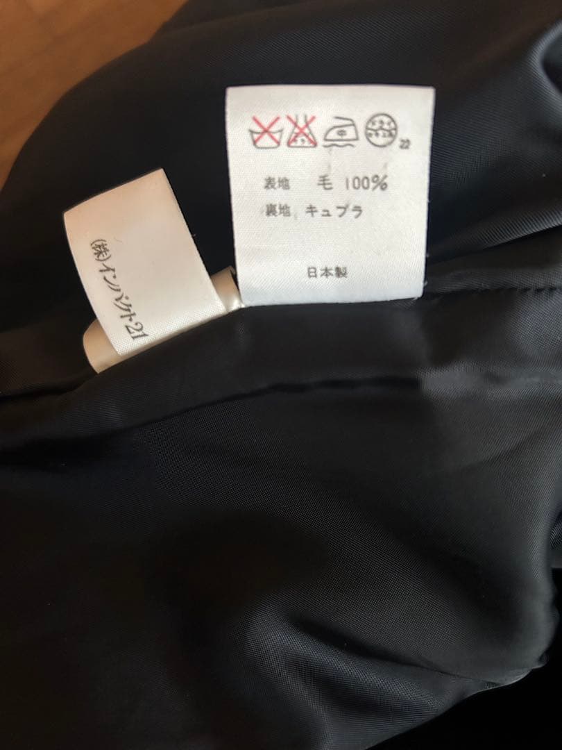 美品♠️ラルフローレン♠️Pコート　安心の日本製　ネイビー　Mサイズ　160