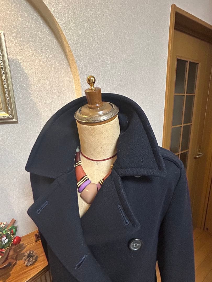 美品♠️ラルフローレン♠️Pコート　安心の日本製　ネイビー　Mサイズ　160