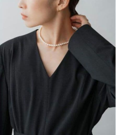 新品　IENA　＆NAVY　オールインワン　グレー　36