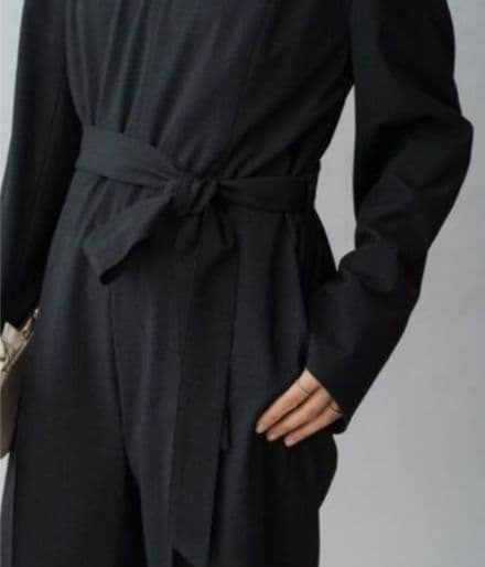 新品　IENA　＆NAVY　オールインワン　グレー　36