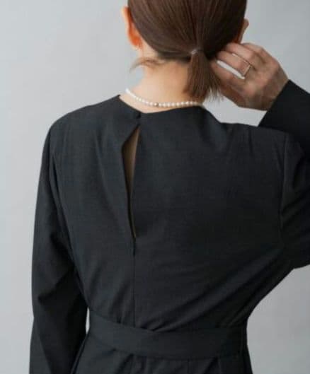 新品　IENA　＆NAVY　オールインワン　グレー　36