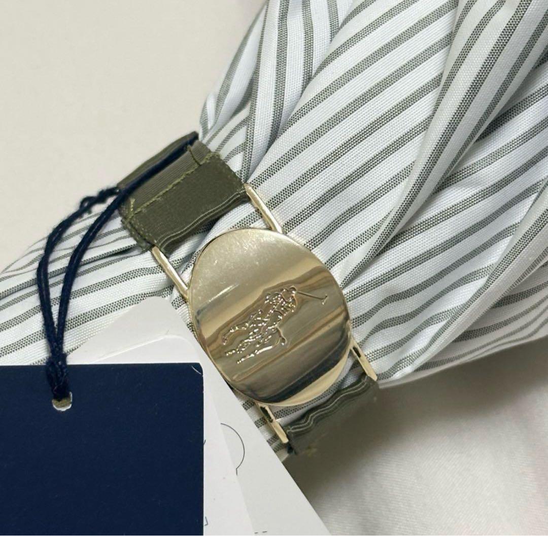 【タグ付き新品未使用】ポロラルフローレン　折りたたみ日傘　晴雨兼用