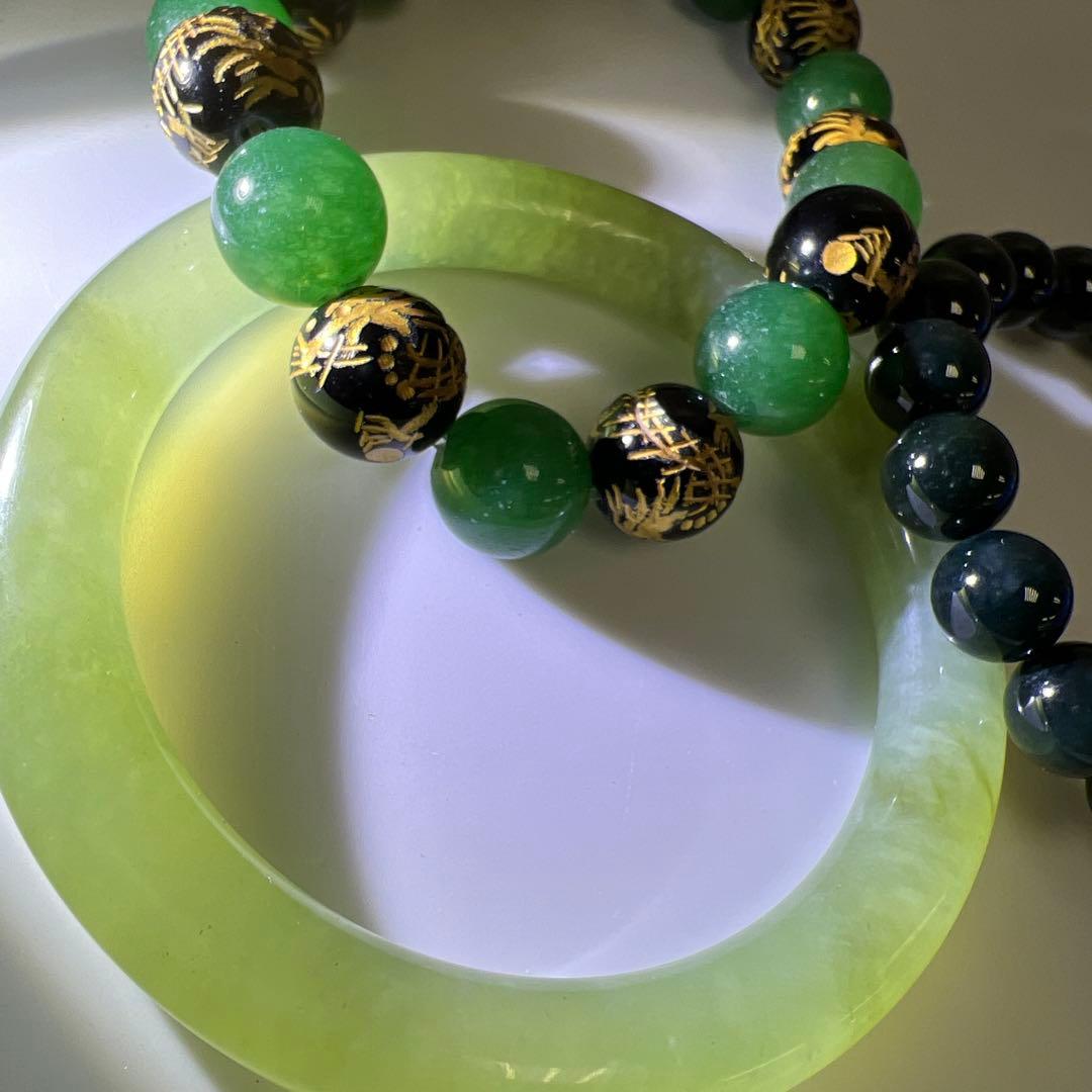 専用　翡翠ネックレス　アクセサリー色々　一部袋込525g 東Y8-0123ア㊱