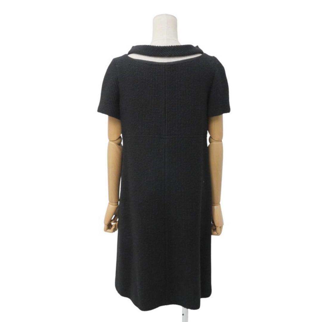 【極美品】フェンディ FENDI ウール 半袖ワンピース