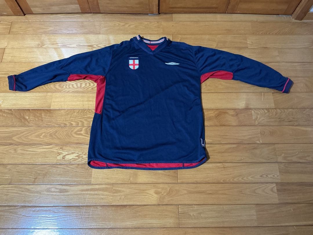 ★★イングランドサッカー長袖シャツ★★