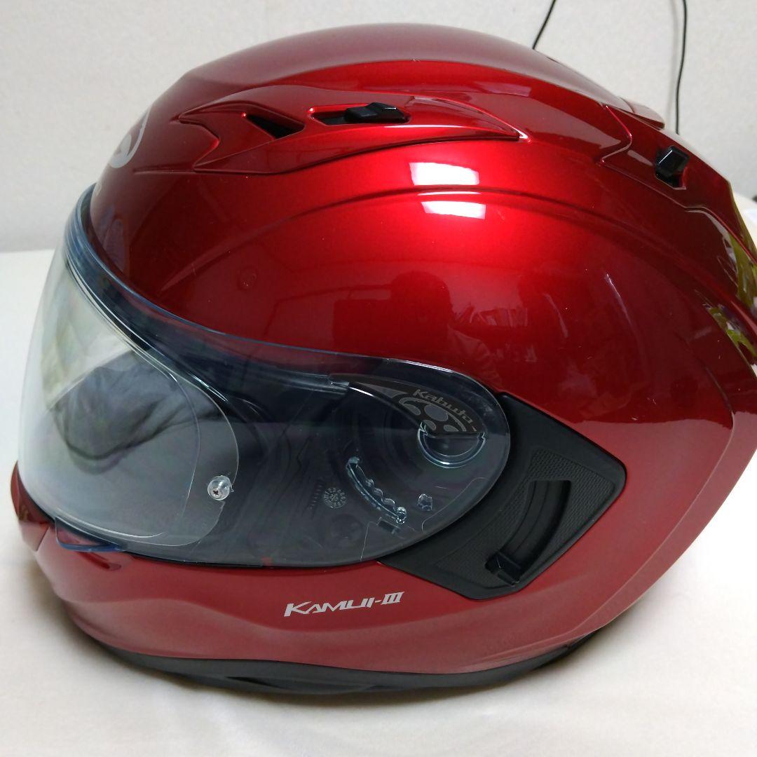 オージーケーカブト カムイ3 Sサイズ❮美品❯インカム付き