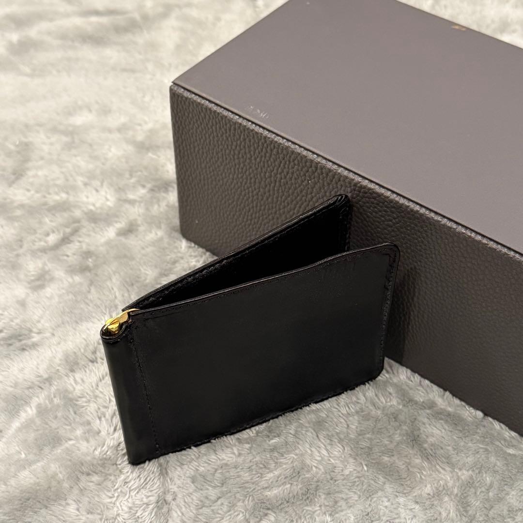 ⭐️極美品⭐️　グレンロイヤル　マネークリップ　定番モデル　二つ折り財布　黒