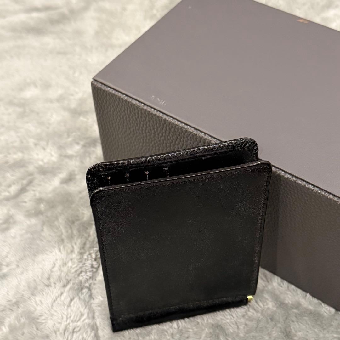 ⭐️極美品⭐️　グレンロイヤル　マネークリップ　定番モデル　二つ折り財布　黒