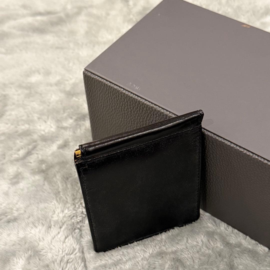 ⭐️極美品⭐️　グレンロイヤル　マネークリップ　定番モデル　二つ折り財布　黒