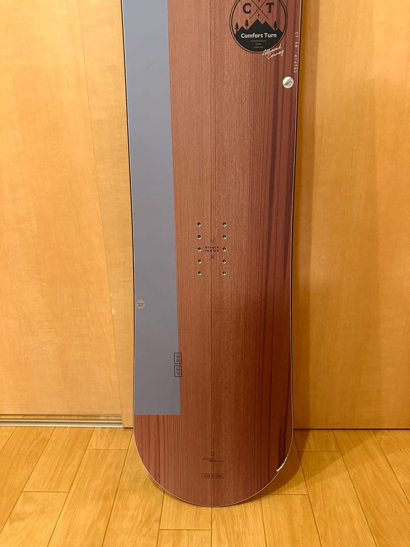スノーボード OGASAKA CT 158cm 24-25