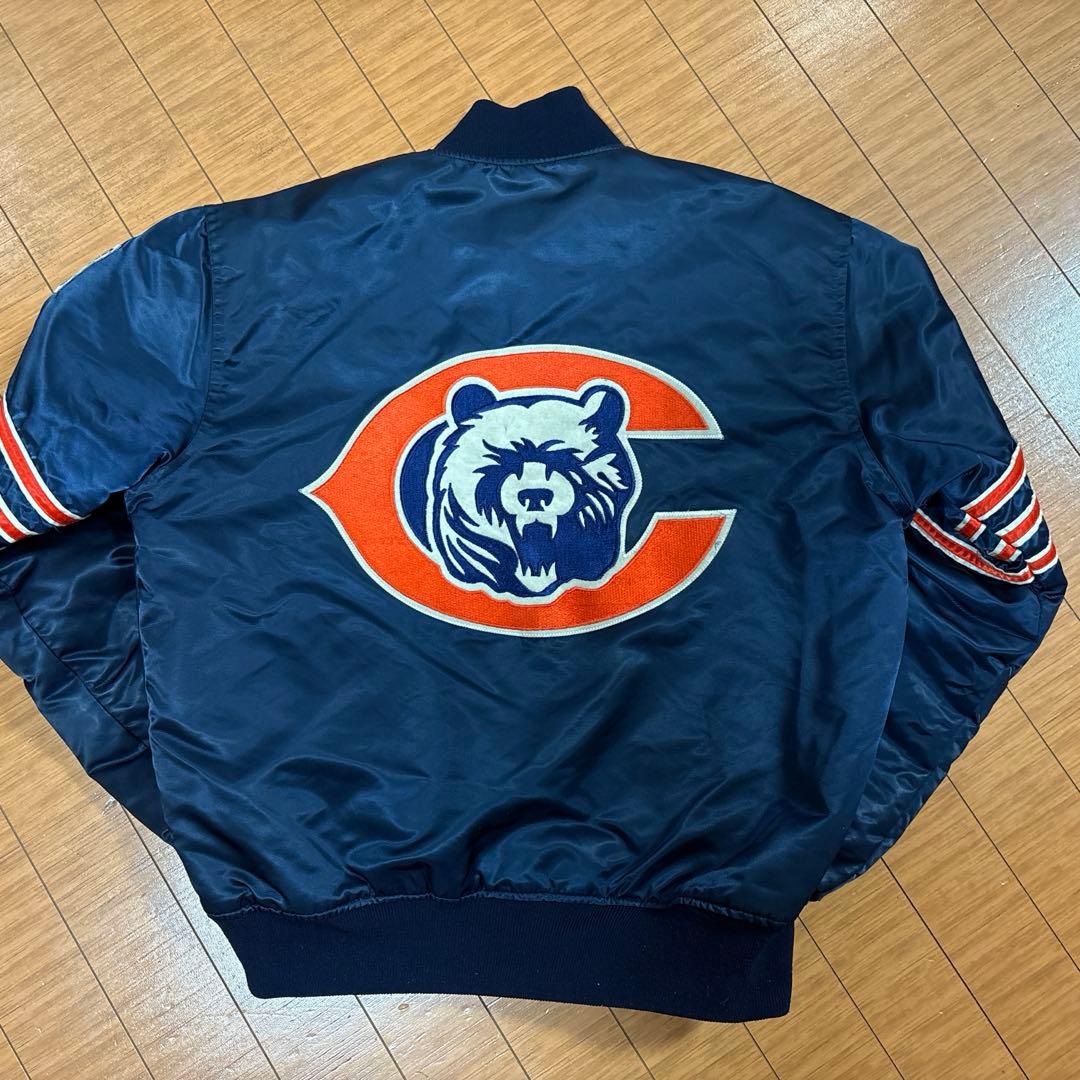 NFL シカゴ・ベアーズ サテンジャケット