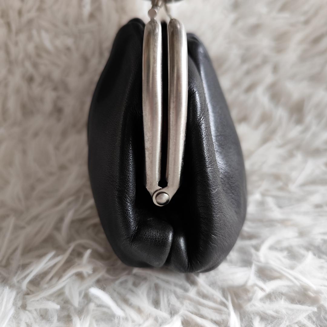 極美品！カワカワ×パピヨネコラボ がま口 財布 小銭入れ