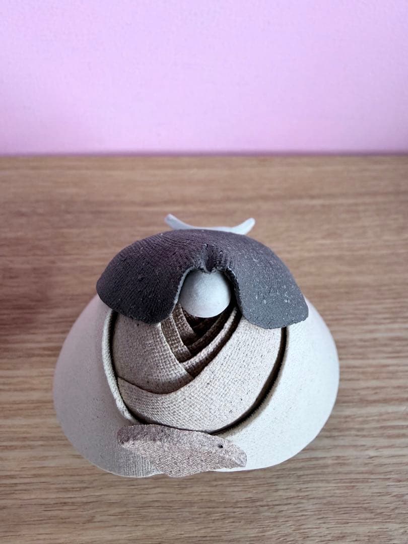 陶芸　永田みどり　陶土雛人形　陶雛　雛人形　大人のお雛様　初節句