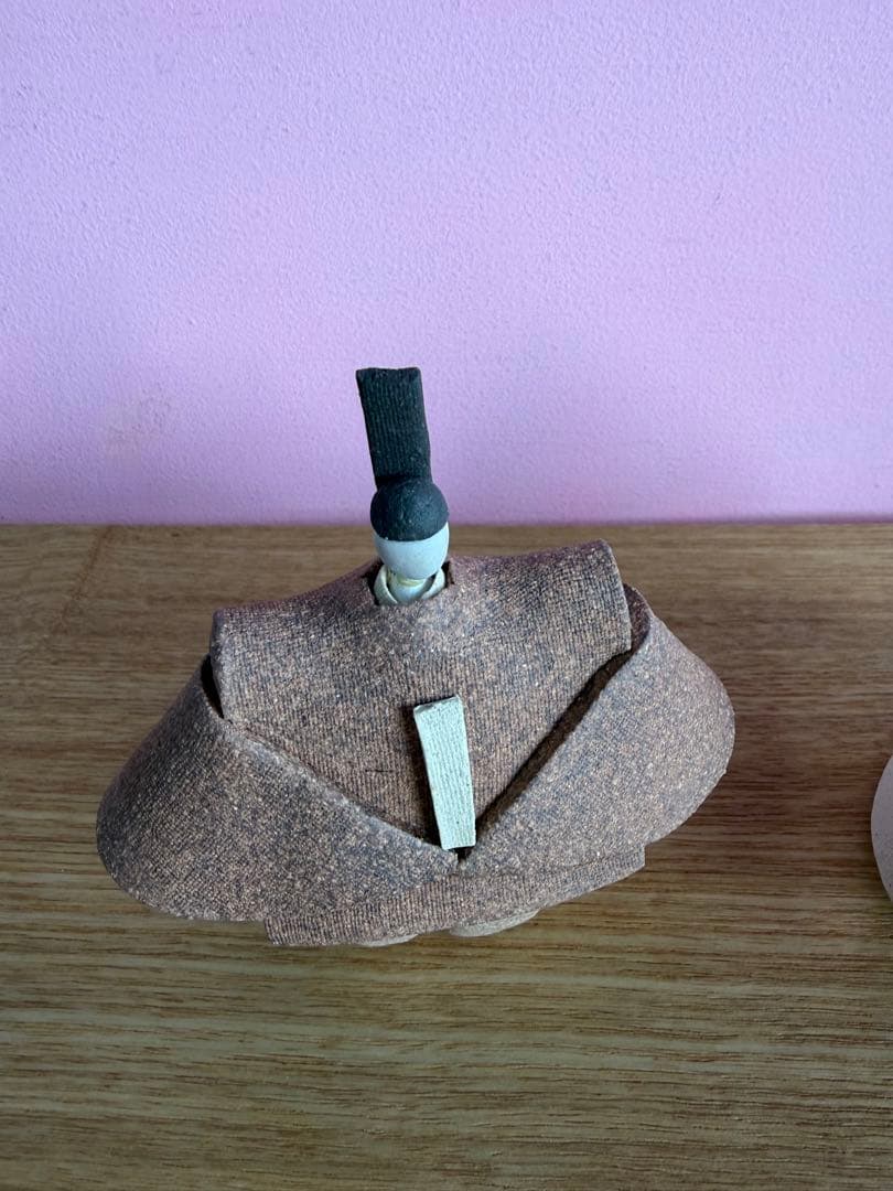 陶芸　永田みどり　陶土雛人形　陶雛　雛人形　大人のお雛様　初節句