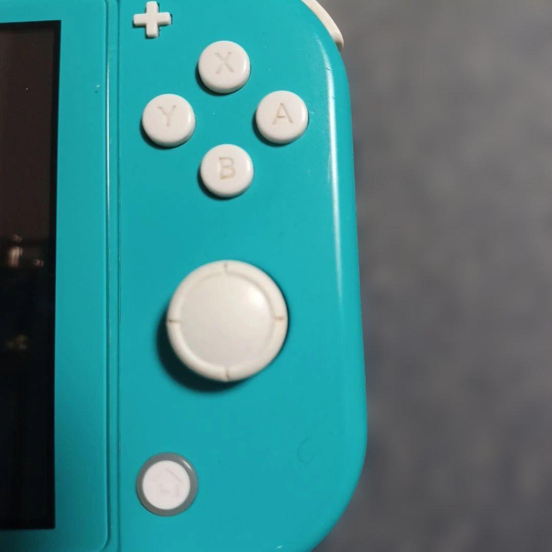 ダ*ン様 Nintendo Switch Lite ターコイズ 本体 充電器付き