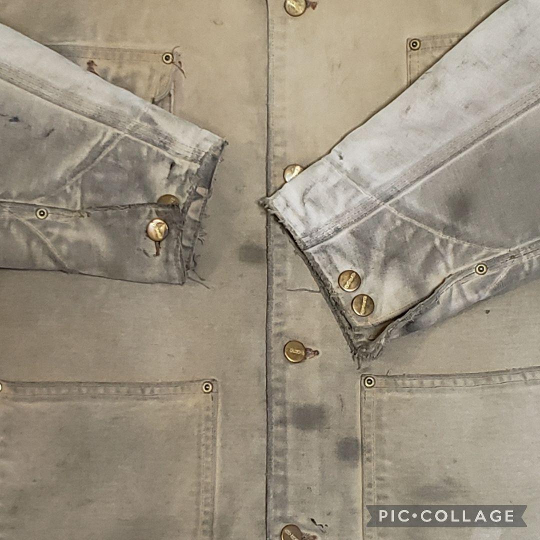 Carhartt　ミシガンチョアコート　裏ブランケット　襟コーデュロイ　ダック地