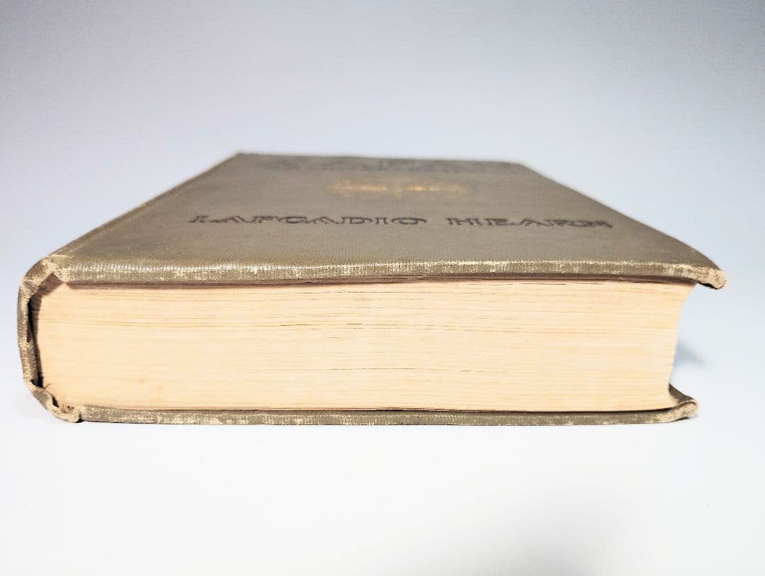 ★初版！1904年★ラフカディオ・ハーン 小泉 八雲「JAPAN」古書 ばけばけ