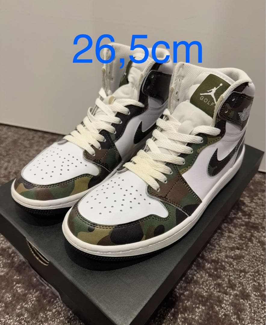 Nike Air Jordan 1 High Golf CAMO カモ柄 迷彩