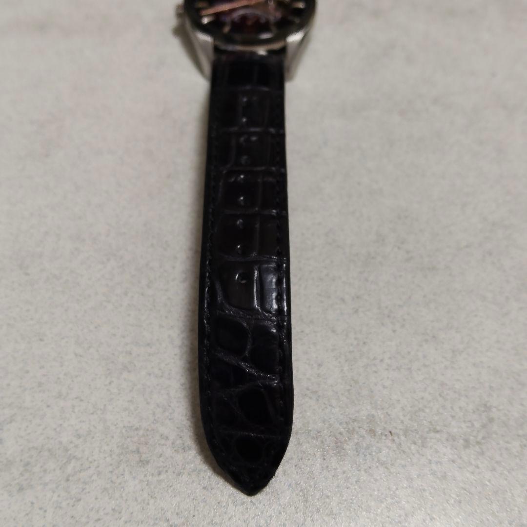 ★シルバーしん★ORIENT STAR 自動巻き 腕時計 スリムスケルトン