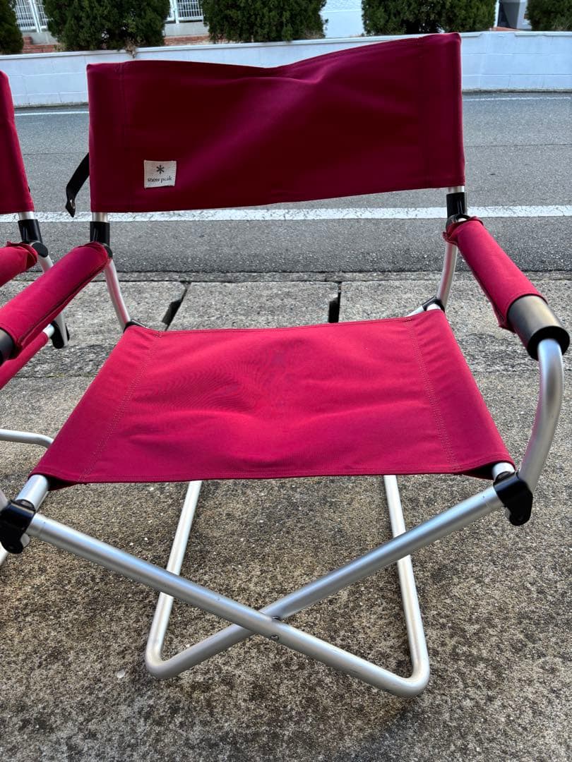 スノーピーク FDフォールディングチェアワイド 2脚セット（シート高310mm）