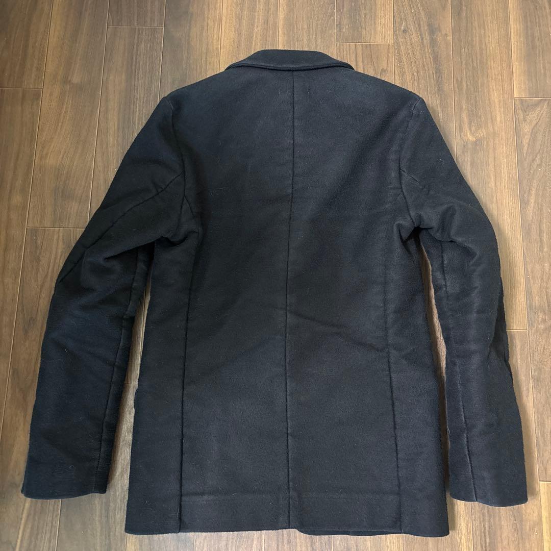 フランクリーダー ジャーマンレザー ブラック テーラードジャケット