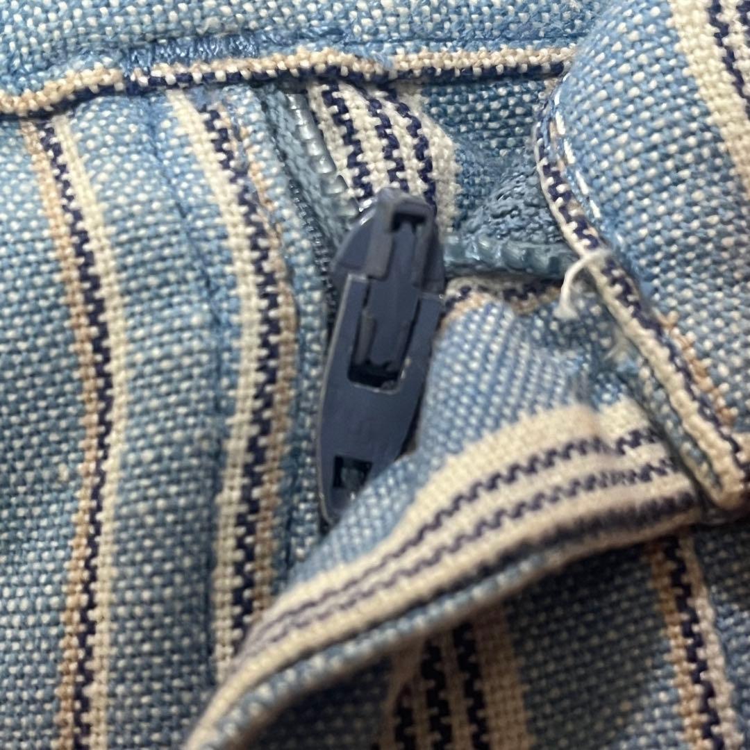 USA製 80s 90s ポロバイラルフローレン ストライプ チノ スラックス