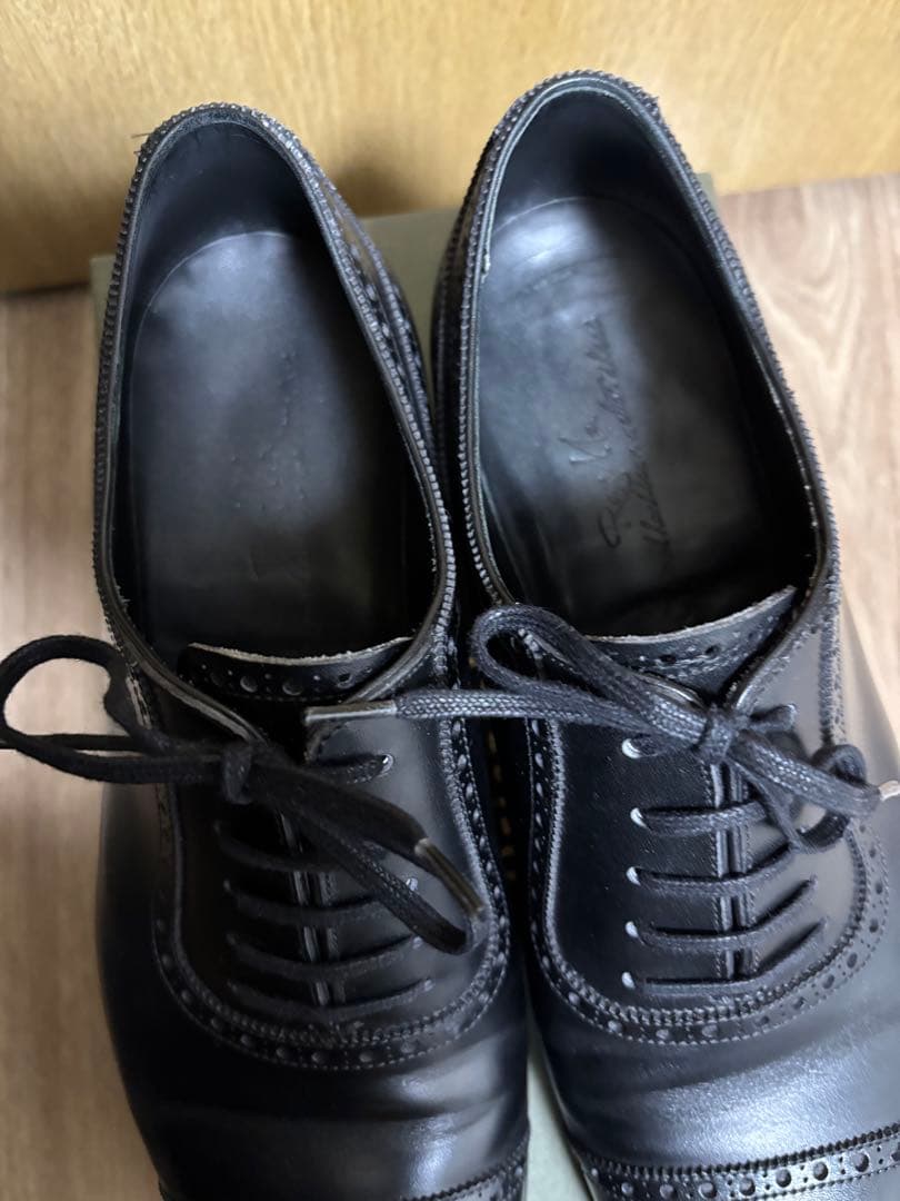 【美品】RAYMER Flora US8セミブローグ　ハンドソーン　アノネイ