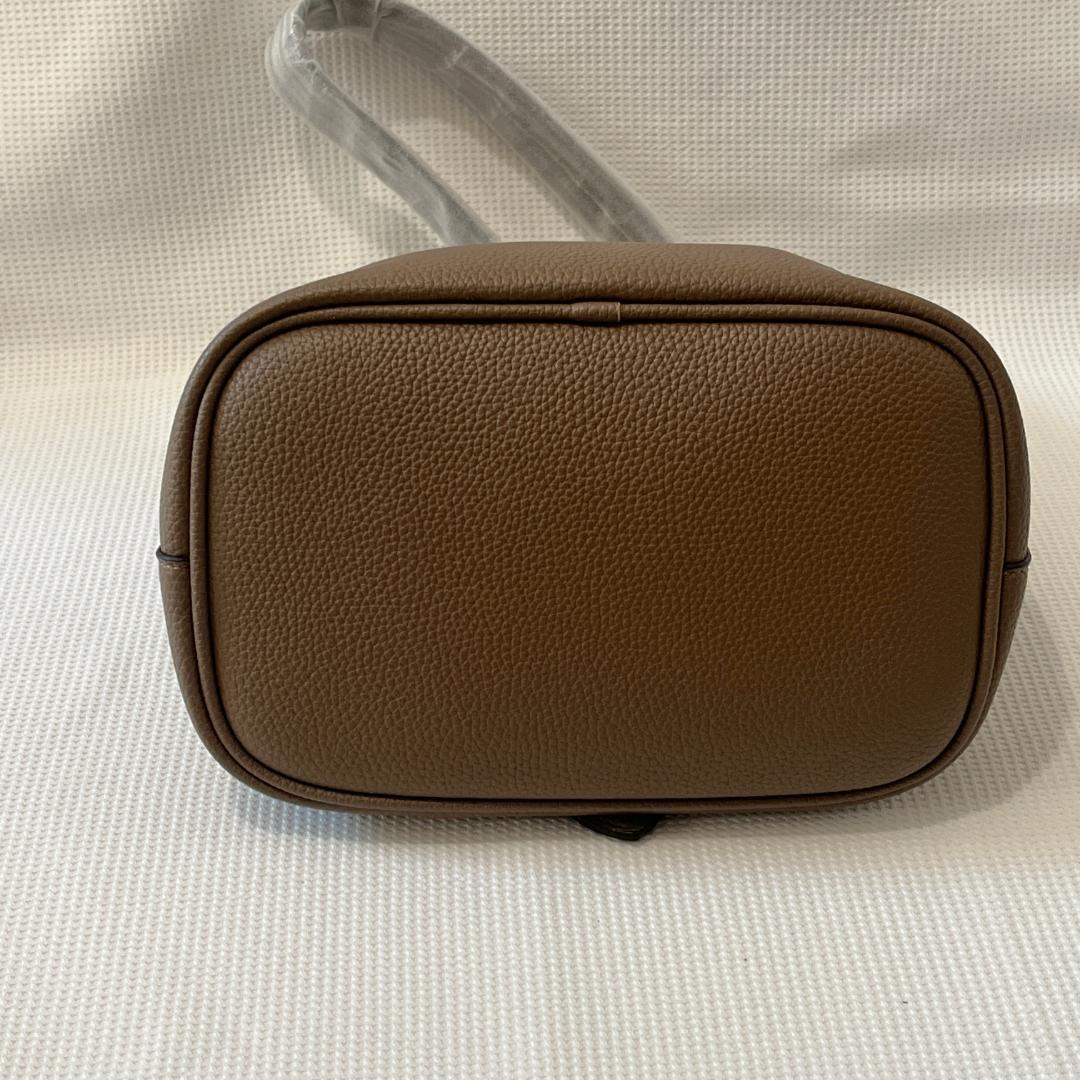 未使用 COACH コーチ ローアン バケット バッグ ブラウン 茶 人気