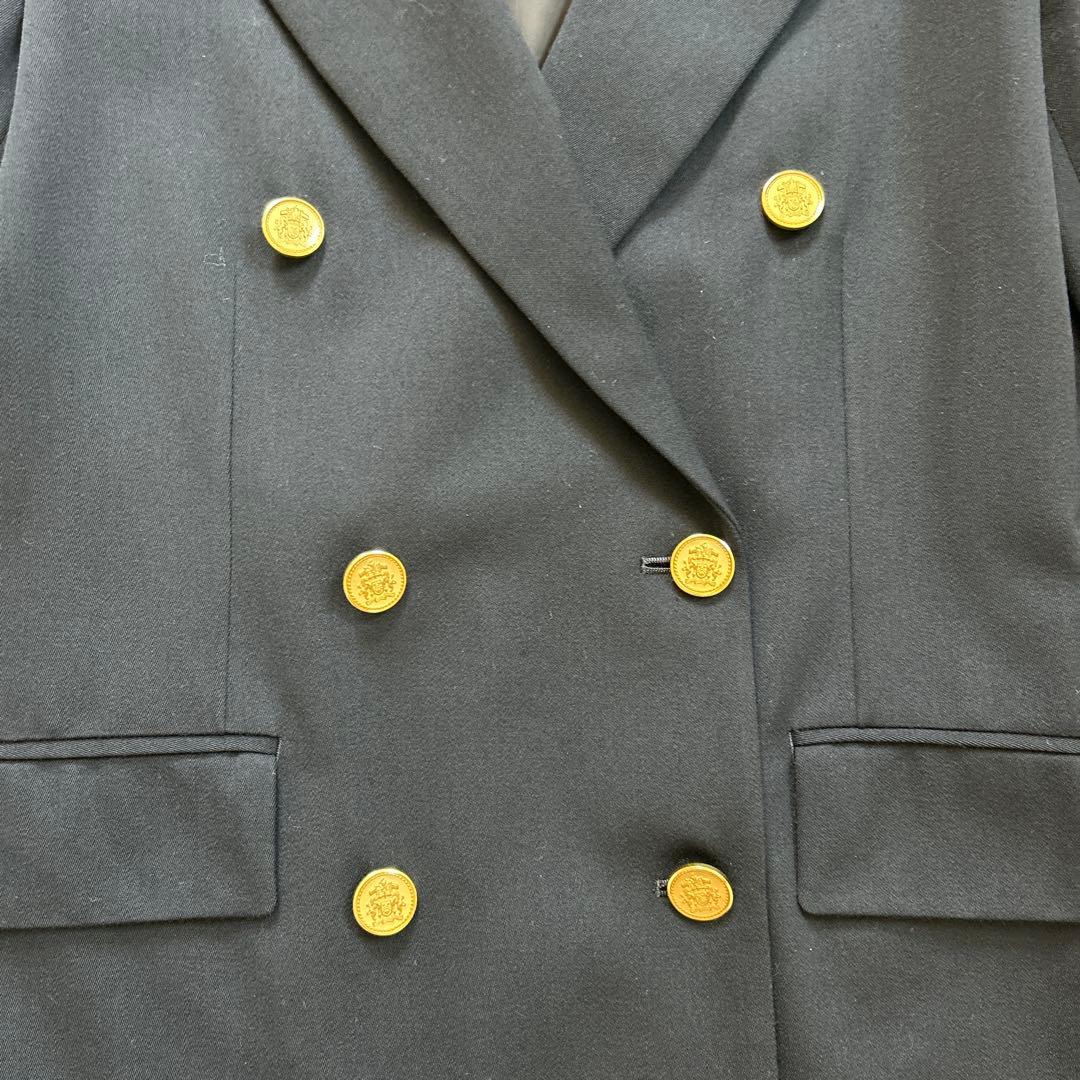 【極美品】united arrows 金ボタン　ネイビー　紺ブレ