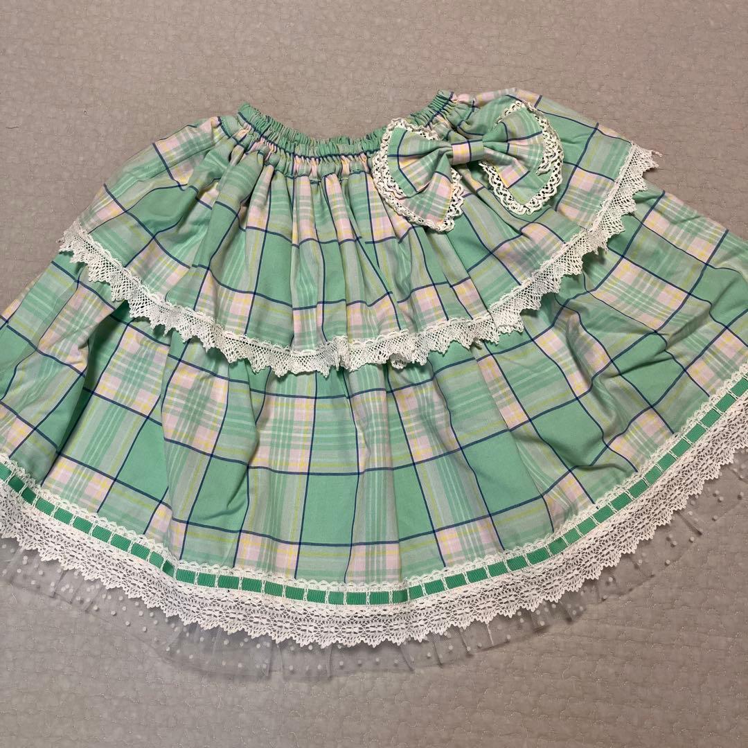 BABY, THE STARS SHINE BRIGHT チェック柄スカート