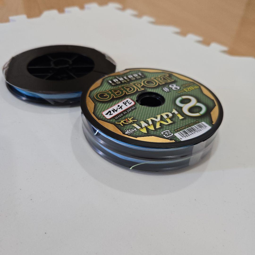 PEライン オッズポートWXP1 8号300m 120lb