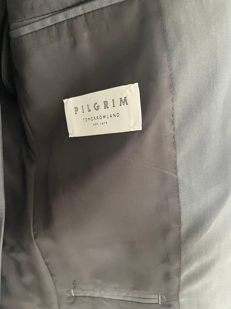 【定価9万円】トゥモローランド　ピルグリム　スーツ　ブラウン