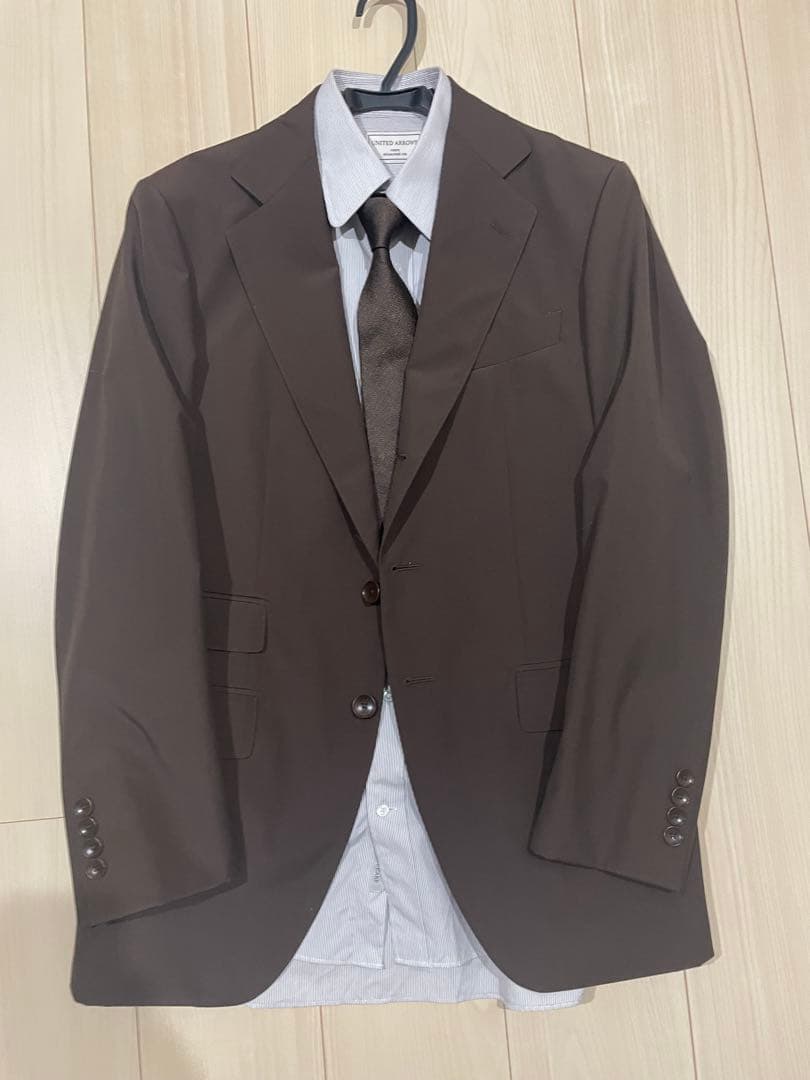 【定価9万円】トゥモローランド　ピルグリム　スーツ　ブラウン