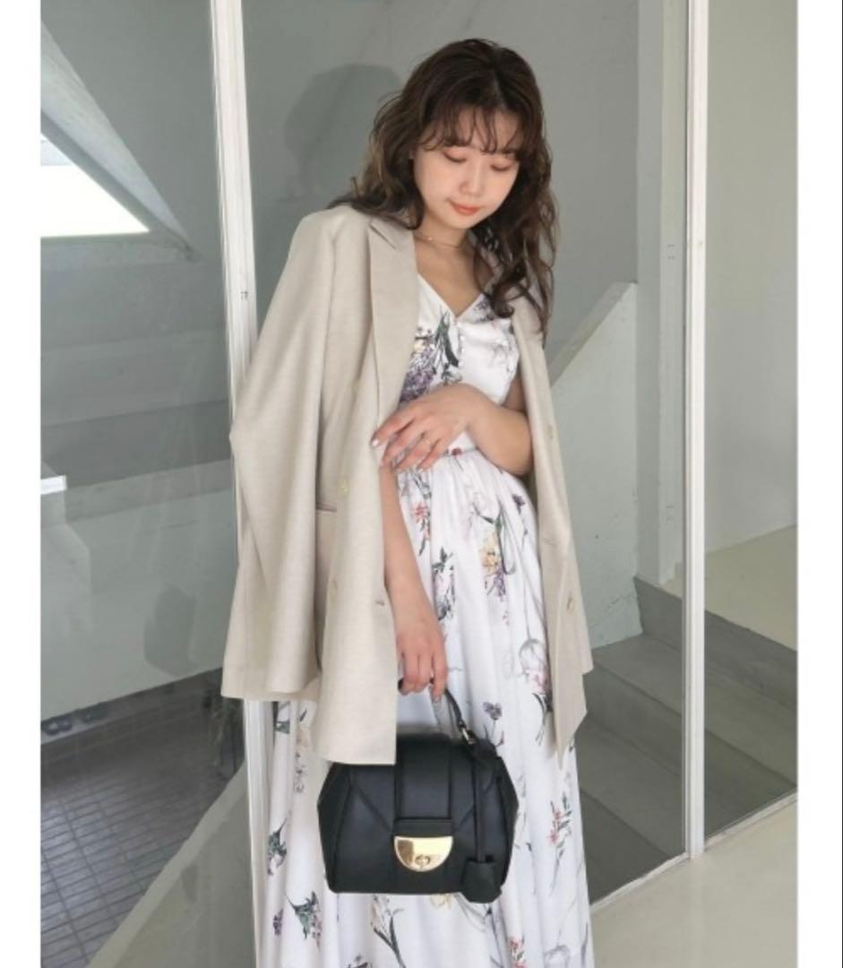 フレイアイディー FRAY I.D★ボタニカルプリントキャミソールワンピース 1