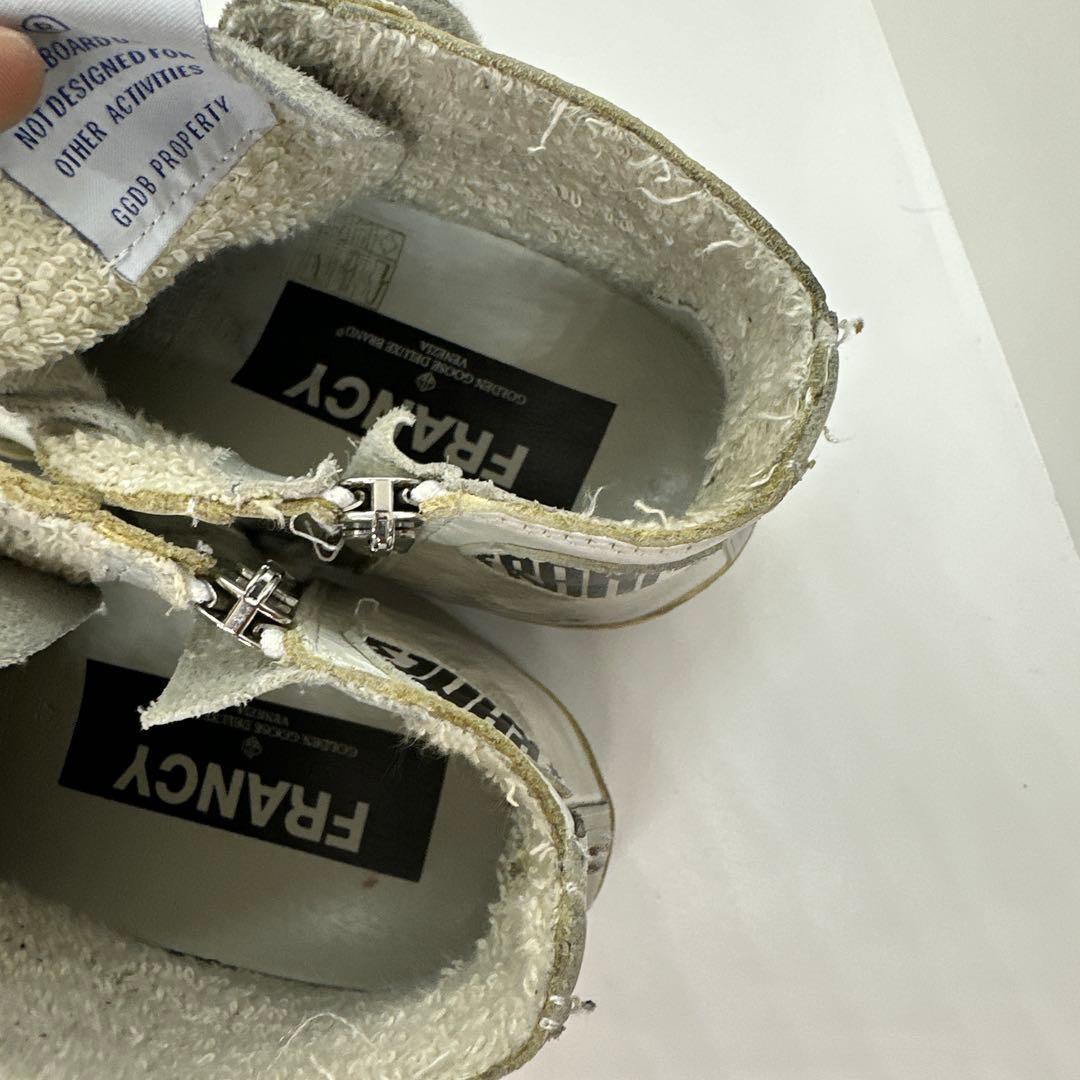 GOLDEN  FRANCY フランシー ホワイト 37サイズ